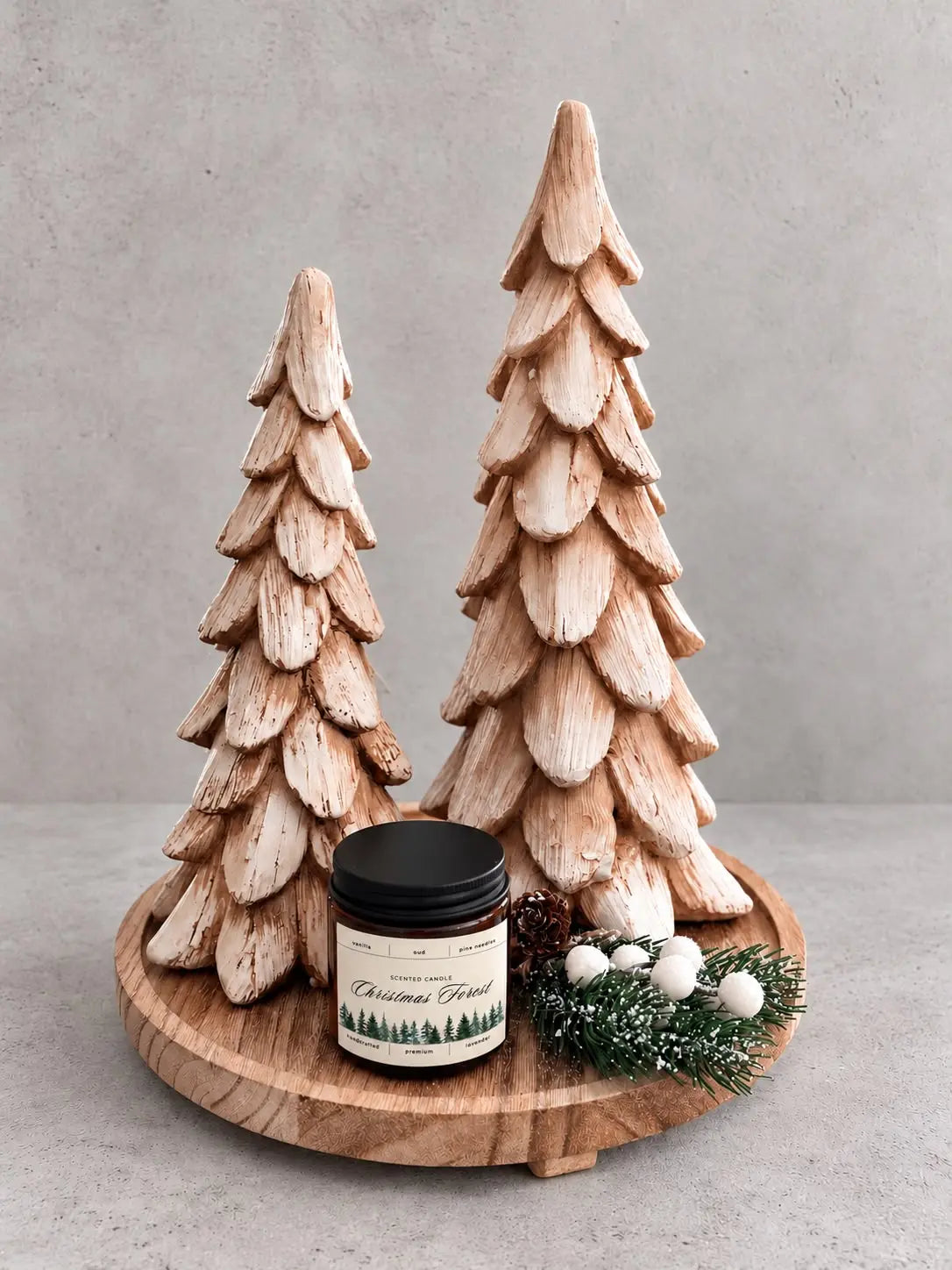 Bosque Natural, Set decorativo navideño