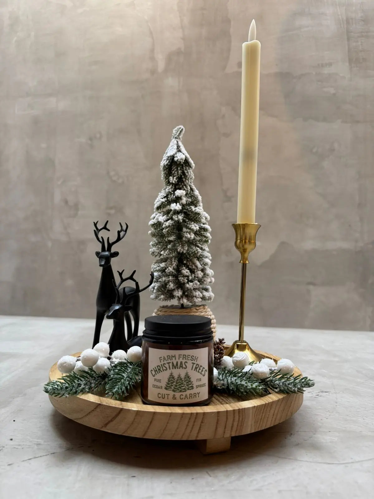 Decorativo Navideño TZALA, Vela con deseo