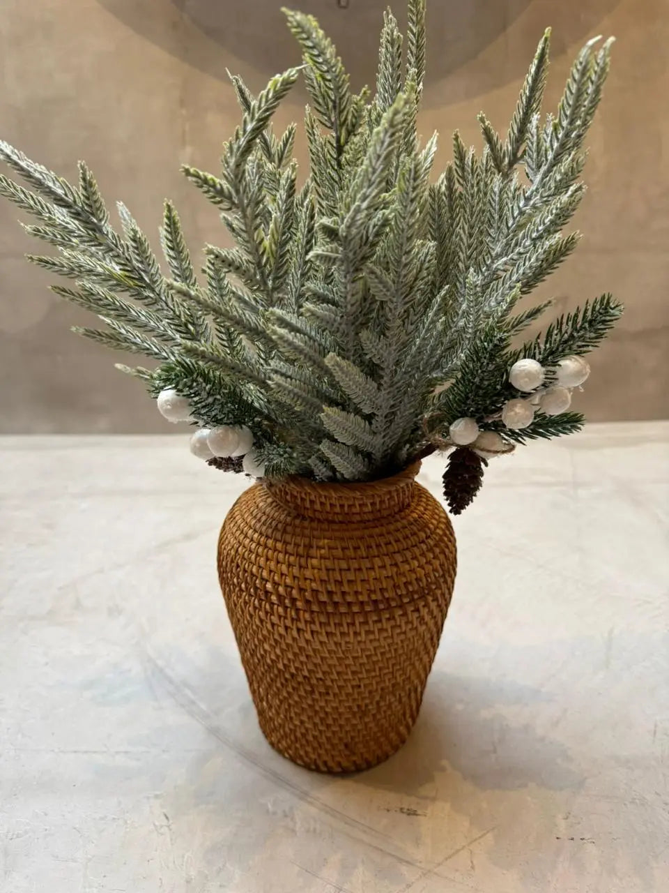 Florero Isabel Navideño