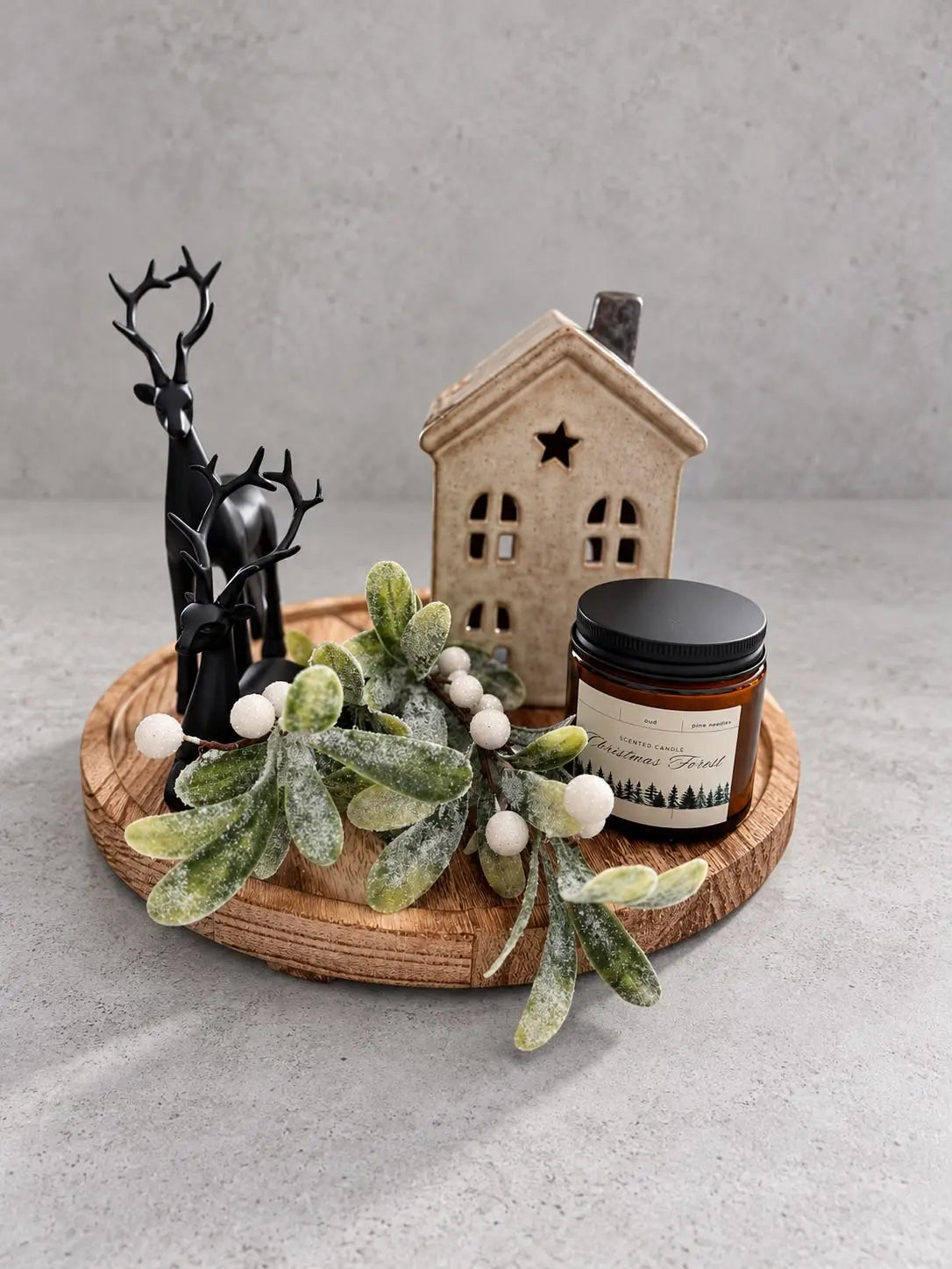 Hogar de Navidad, Set decorativo navideño