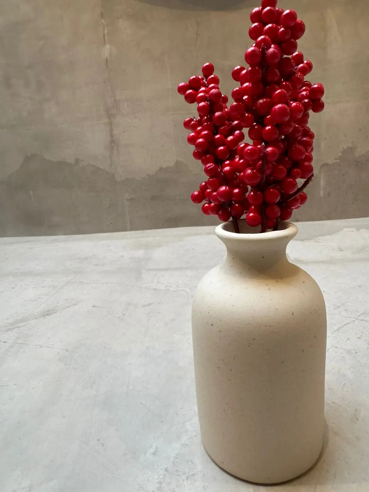 Set Jarrón Mazunte con hojas cereza