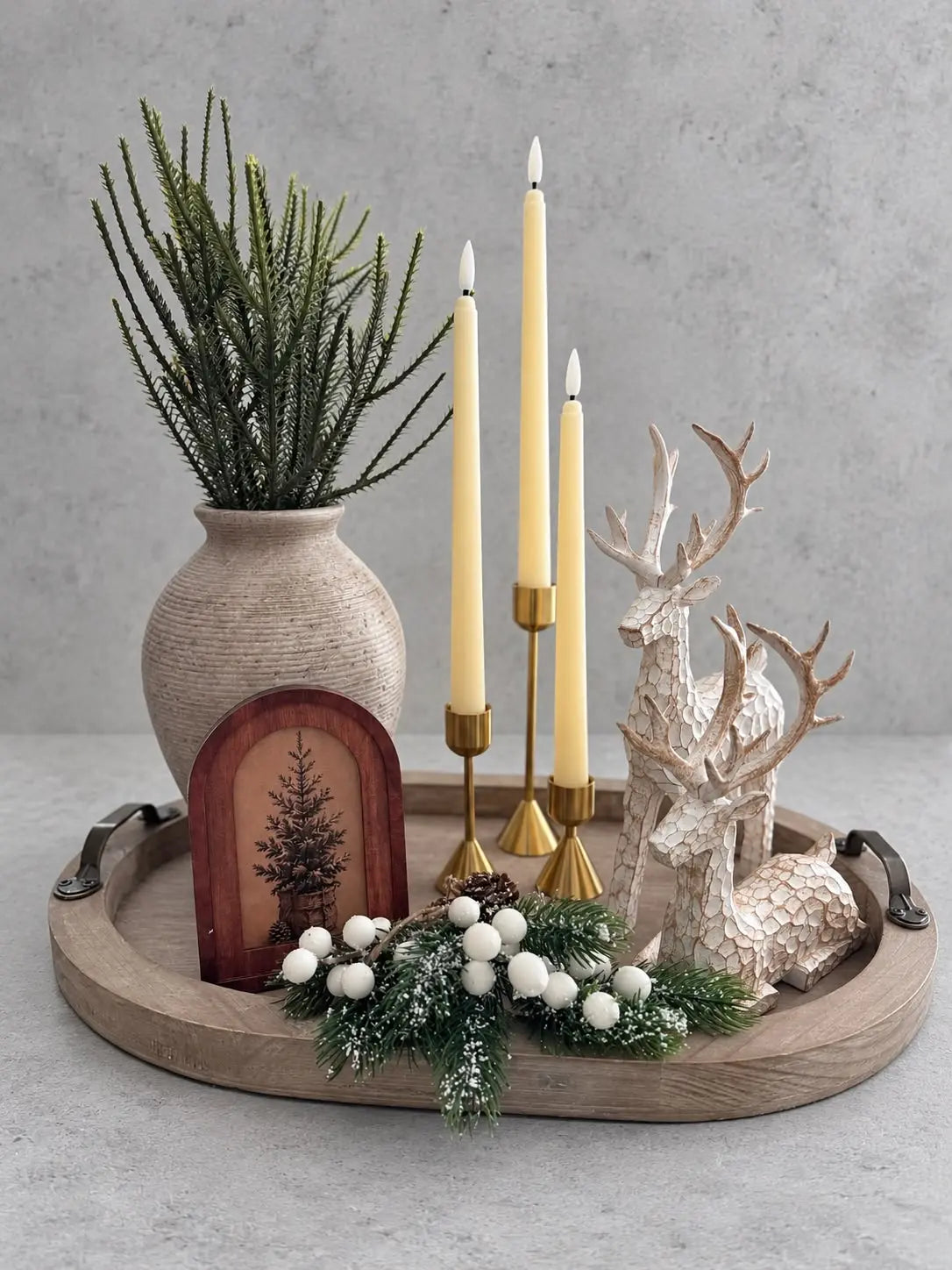 Luz de Invierno, Set decorativo navideño