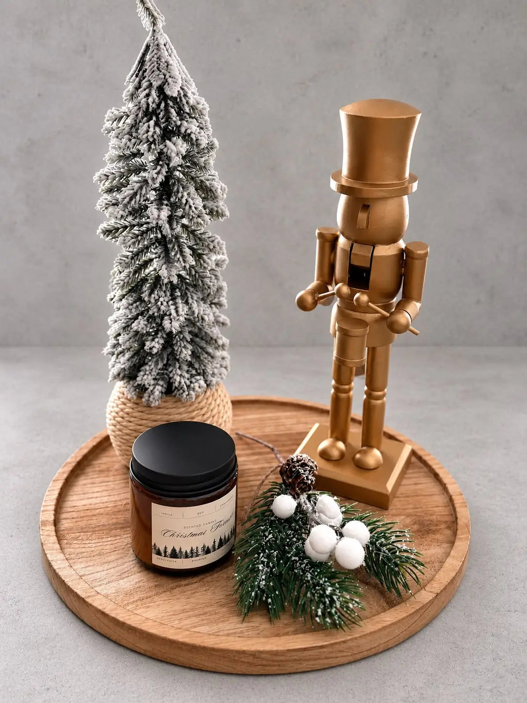 Magia Dorada, Set decorativo navideño