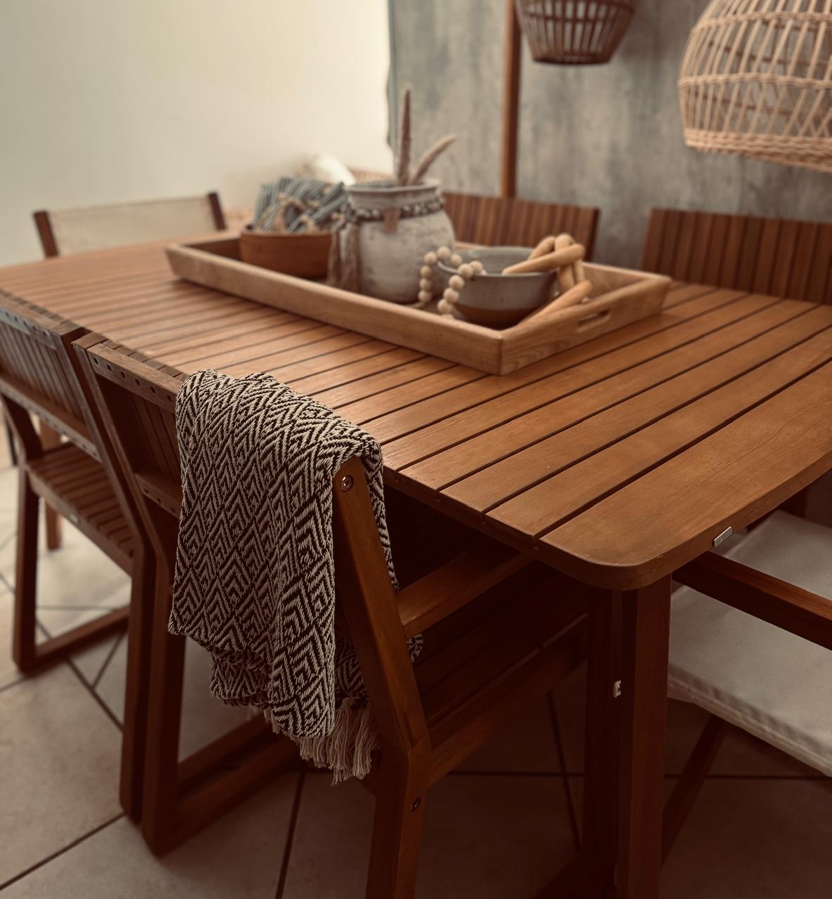 Mesa Comedor Balandra - 100% Exterior y Expandible