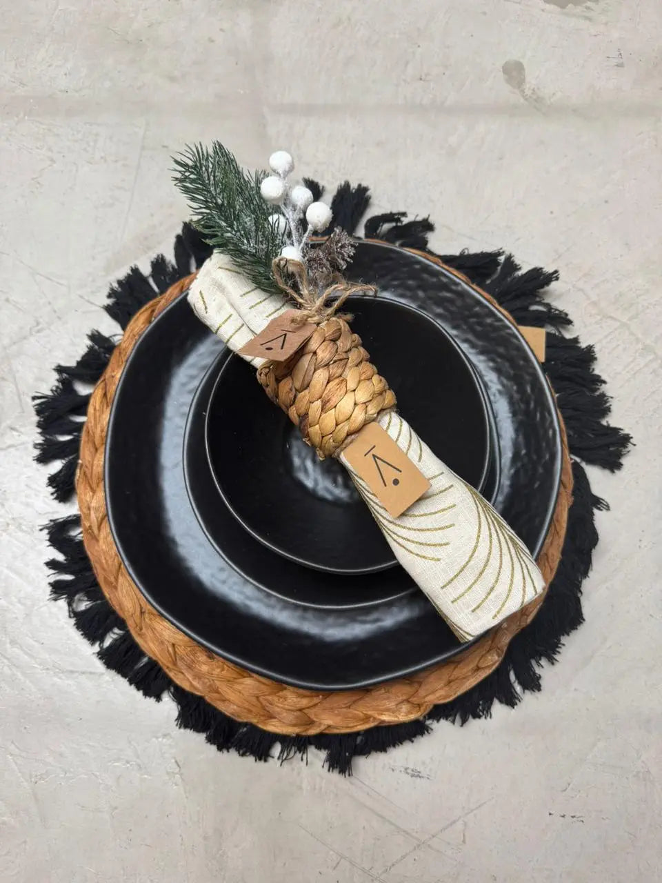 Set de Mesa Celestún, 4 personas.